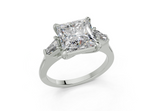 Olesia Princess Diamond  Engagement Ring