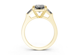 Olesia Radiant Diamond  Engagement Ring