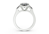 Olesia Radiant Diamond  Engagement Ring