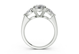 Vexia Elongated Cushion Diamond  Engagement Ring