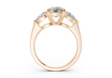 Vexia Elongated Cushion Diamond  Engagement Ring