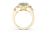 Vexia Heart Diamond  Engagement Ring