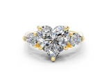 Vexia Heart Diamond  Engagement Ring