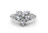 Vexia Heart Diamond  Engagement Ring