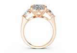 Vexia Heart Diamond  Engagement Ring