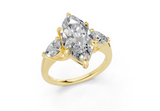 Vexia Marquise Diamond  Engagement Ring