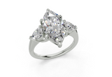 Vexia Marquise Diamond  Engagement Ring