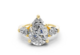 Vexia Pear Diamond  Engagement Ring