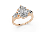 Vexia Pear Diamond  Engagement Ring