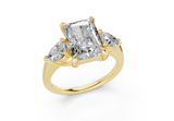 Vexia Radiant Diamond  Engagement Ring