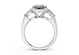 Vexia Radiant Diamond  Engagement Ring