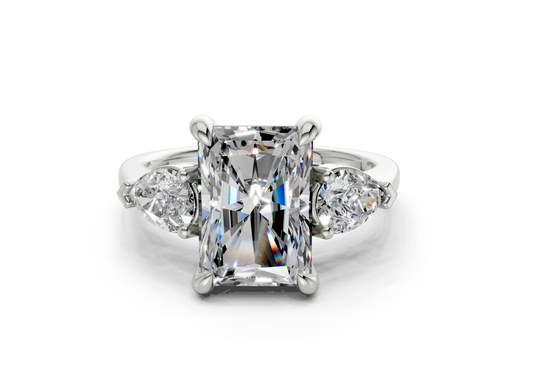 Vexia Radiant Diamond  Engagement Ring