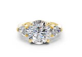 Vexia Round Diamond  Engagement Ring