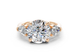 Vexia Round Diamond  Engagement Ring