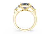 Vexia Asscher Diamond  Engagement Ring