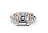 Vexia Asscher Diamond  Engagement Ring