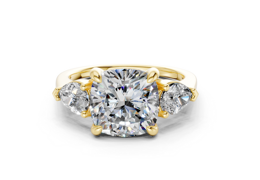 Vexia Cushion Square Diamond  Engagement Ring