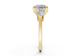 Vexia Radiant Square Diamond  Engagement Ring