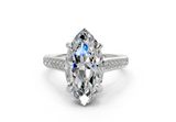 Zariel Marquise Diamond  Engagement Ring