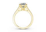 Zariel Oval Diamond  Engagement Ring