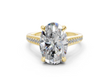 Zariel Oval Diamond  Engagement Ring