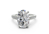 Zariel Oval Diamond  Engagement Ring