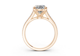 Zariel Oval Diamond  Engagement Ring