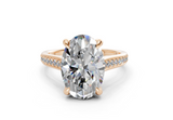 Zariel Oval Diamond  Engagement Ring