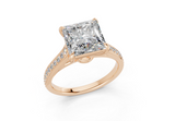 Zariel Princess Diamond  Engagement Ring