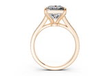 Zariel Princess Diamond  Engagement Ring