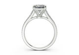 Zariel Radiant Diamond  Engagement Ring