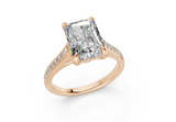 Zariel Radiant Diamond  Engagement Ring