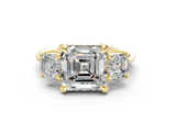 Adalyn Asscher Diamond Engagement Ring