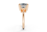 Adalyn Asscher Diamond  Engagement Ring