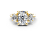 Adalyn Elongated Cushion Diamond Engagement Ring