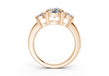 Adalyn Elongated Cushion Diamond Engagement Ring