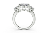 Adalyn Heart Diamond  Engagement Ring