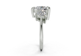 Adalyn Heart Diamond  Engagement Ring