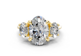 Adalyn Oval Diamond Engagement Ring