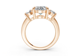 Adalyn Oval Diamond  Engagement Ring