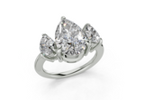 Adalyn Pear Diamond  Engagement Ring