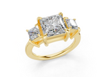 Adalyn Princess Diamond  Engagement Ring