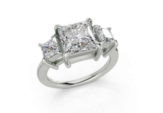 Adalyn Princess Diamond Engagement Ring