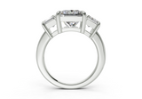 Adalyn Princess Diamond  Engagement Ring