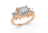 Adalyn Princess Diamond  Engagement Ring