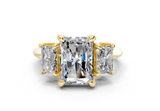 Adalyn Radiant Diamond Engagement Ring