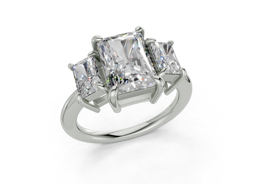 Adalyn Radiant Diamond  Engagement Ring