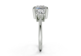 Adalyn Radiant Square Diamond  Engagement Ring