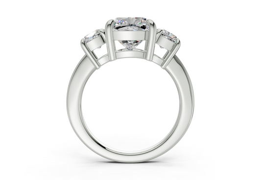 Adalyn Cushion Square Diamond Engagement Ring