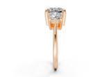 Adalyn Cushion Square Diamond Engagement Ring